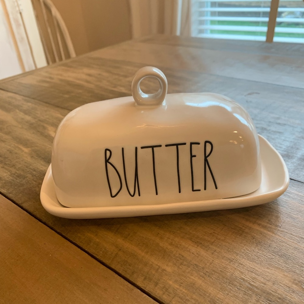 Rae Dunn Ceramic Butter Dish